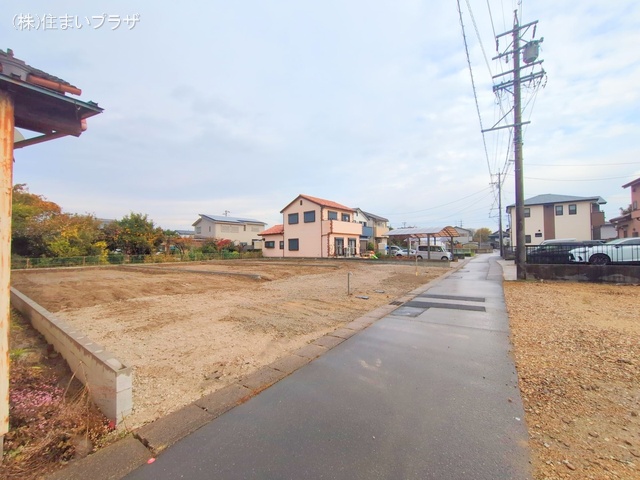 愛知県一宮市浅井町　大日比野字東屋敷の新築戸建て更地・土地写真 2025年11月24日撮影