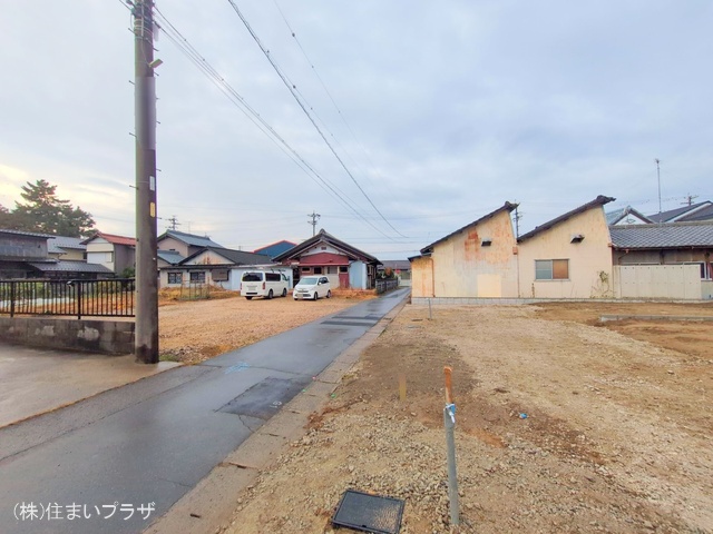 愛知県一宮市浅井町　大日比野字東屋敷の新築戸建て更地・土地写真 2025年11月24日撮影