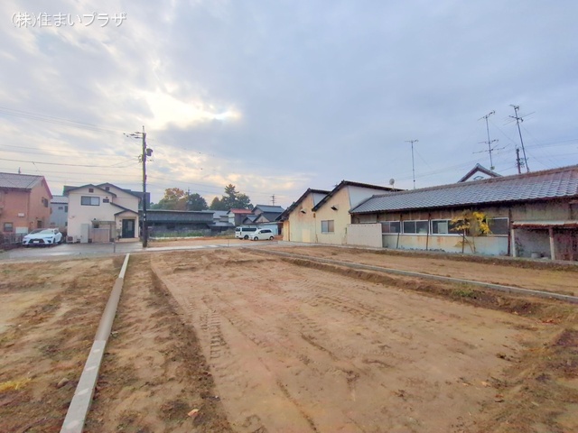 愛知県一宮市浅井町　大日比野字東屋敷の新築戸建て更地・土地写真 2025年11月24日撮影