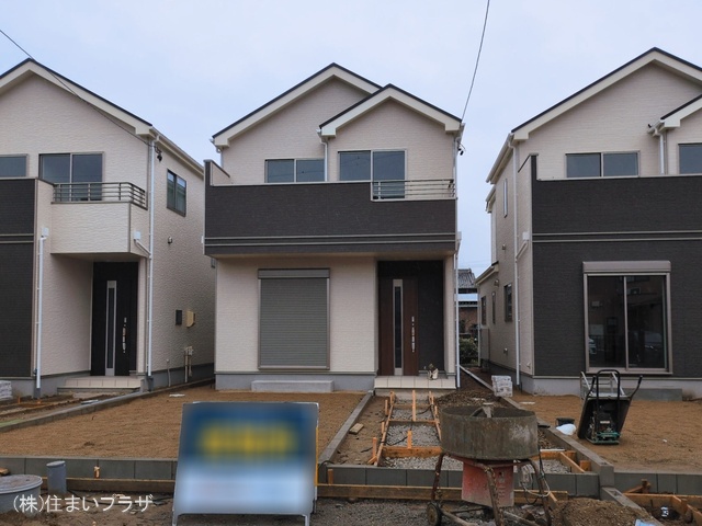 愛知県一宮市浅井町　大日比野字東屋敷の新築戸建て外構写真 2026年3月2日撮影