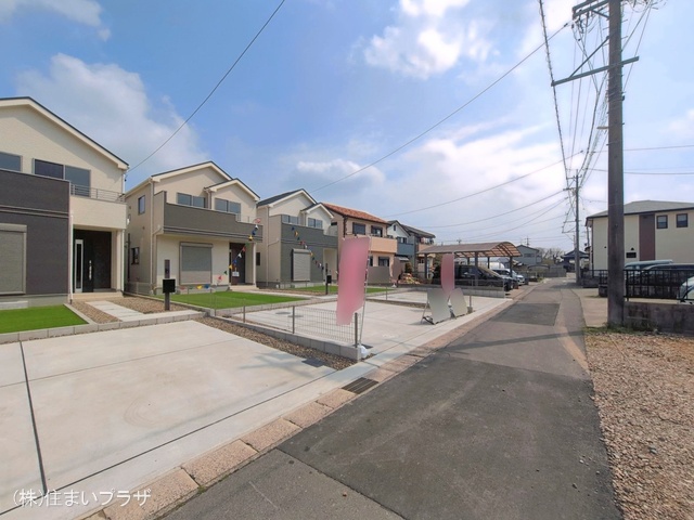 愛知県一宮市浅井町　大日比野字東屋敷の新築戸建て完成写真 2026年3月29日撮影
