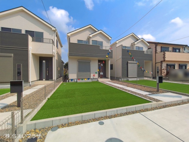 愛知県一宮市浅井町　大日比野字東屋敷の新築戸建て完成写真 2026年3月29日撮影