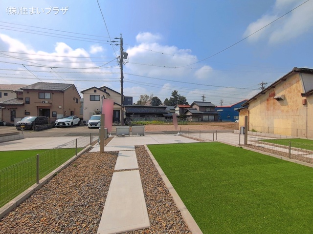 愛知県一宮市浅井町　大日比野字東屋敷の新築戸建て完成写真 2026年3月29日撮影