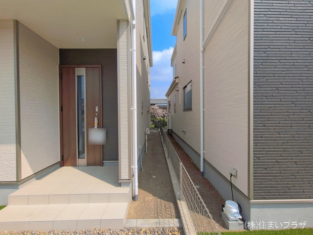 愛知県一宮市浅井町　大日比野字東屋敷の新築戸建て完成写真 2026年3月29日撮影