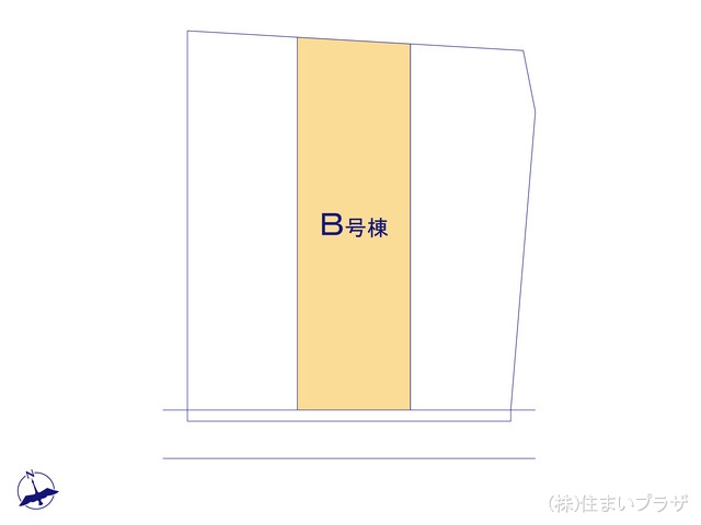 愛知県一宮市浅井町　大日比野字東屋敷の新築戸建て全体区画図 ※図面と異なる場合は現況を優先