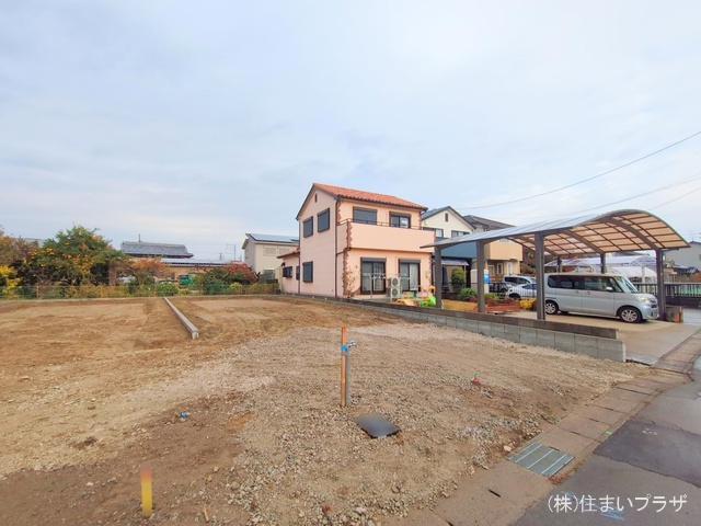 愛知県一宮市浅井町　大日比野字東屋敷の新築戸建て更地・土地写真 2025年11月24日撮影