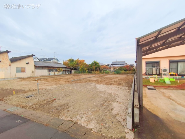 愛知県一宮市浅井町　大日比野字東屋敷の新築戸建て更地・土地写真 2025年11月24日撮影