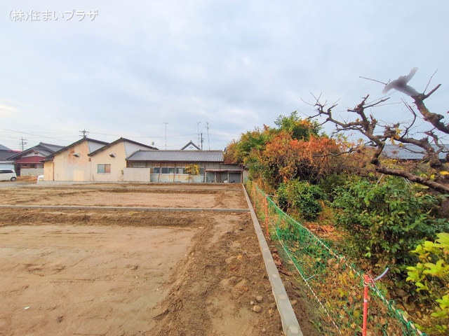 愛知県一宮市浅井町　大日比野字東屋敷の新築戸建て更地・土地写真 2025年11月24日撮影