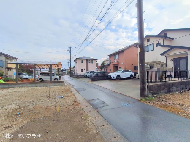 愛知県一宮市浅井町　大日比野字東屋敷の新築戸建て更地・土地写真 2025年11月24日撮影