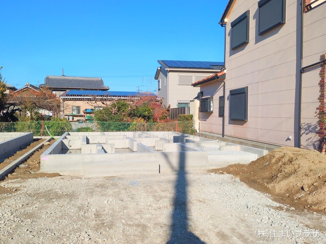 愛知県一宮市浅井町　大日比野字東屋敷の新築戸建て基礎写真 2025年12月17日撮影