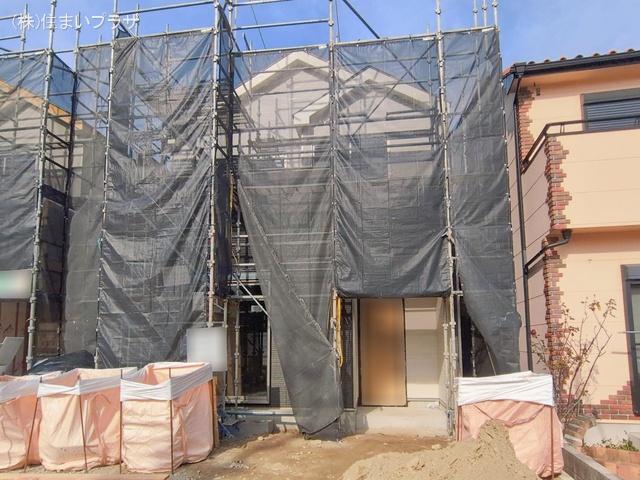 愛知県一宮市浅井町　大日比野字東屋敷の新築戸建てシート写真 2026年2月9日撮影