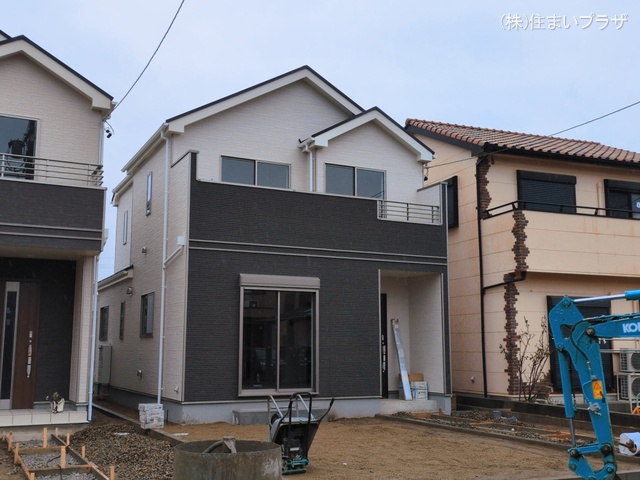 愛知県一宮市浅井町　大日比野字東屋敷の新築戸建て外構写真 2026年3月2日撮影