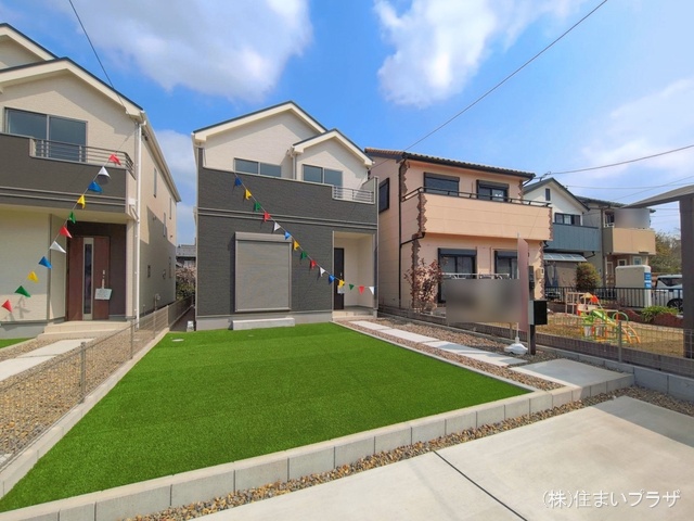 愛知県一宮市浅井町　大日比野字東屋敷の新築戸建て完成写真 2026年3月29日撮影