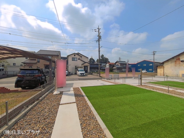 愛知県一宮市浅井町　大日比野字東屋敷の新築戸建て完成写真 2026年3月29日撮影