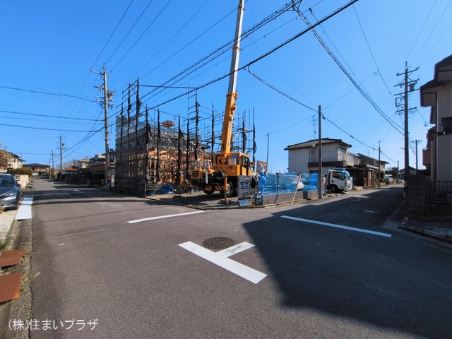 愛知県稲沢市田代１丁目の新築戸建て上棟写真 2026年3月4日撮影