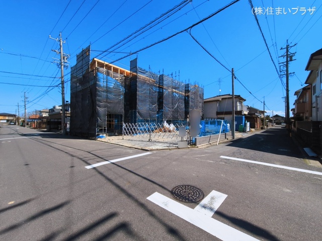 愛知県稲沢市田代１丁目の新築戸建て上棟写真 2026年3月9日撮影