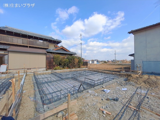 愛知県稲沢市田代１丁目の新築戸建て基礎写真 2026年2月12日撮影
