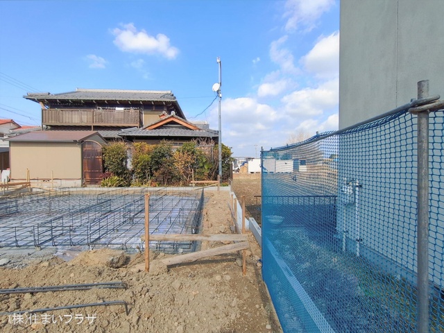 愛知県稲沢市田代1丁目の新築戸建て基礎写真 2026年2月12日撮影