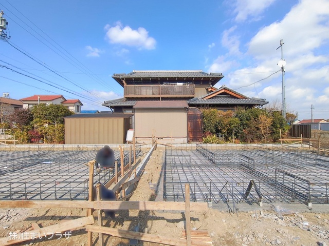 愛知県稲沢市田代1丁目の新築戸建て基礎写真 2026年2月12日撮影