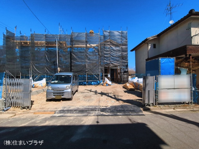 愛知県稲沢市田代1丁目の新築戸建て上棟写真 2026年3月9日撮影