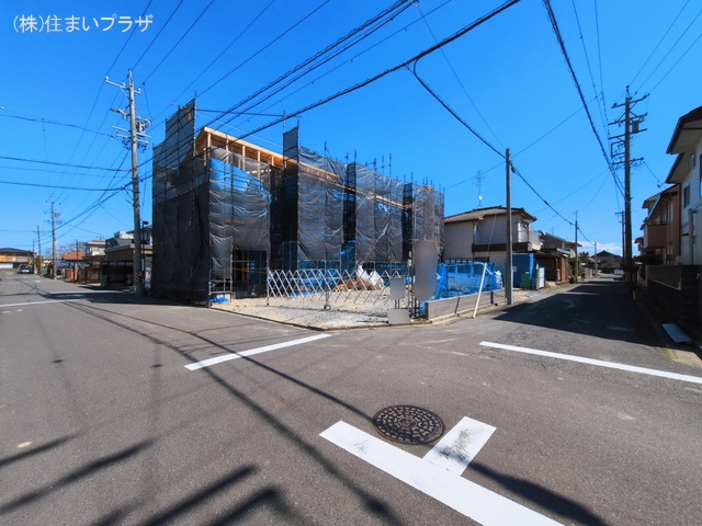 愛知県稲沢市田代1丁目の新築戸建て上棟写真 2026年3月9日撮影