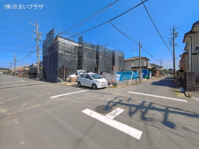 愛知県稲沢市田代１丁目の新築戸建てシート写真 2026年4月2日撮影