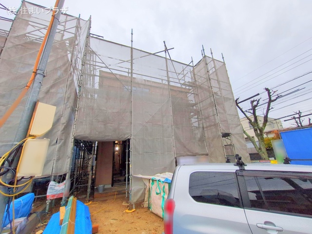 愛知県春日井市高森台７丁目の新築戸建て上棟写真 2025年12月24日撮影