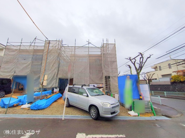 愛知県春日井市高森台７丁目の新築戸建て上棟写真 2025年12月24日撮影