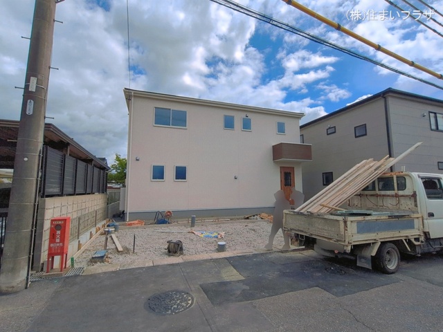 愛知県春日井市高森台６丁目の新築戸建て外構写真 2026年4月26日撮影