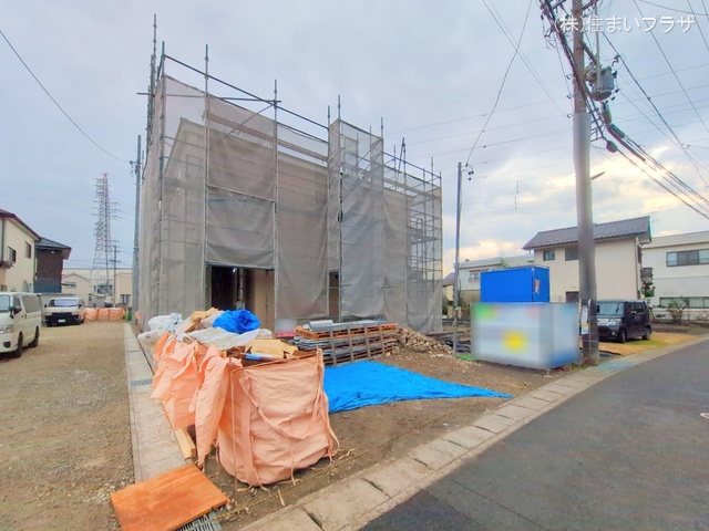 愛知県犬山市大字上野字兼若の新築戸建てシート写真 2025年12月7日撮影