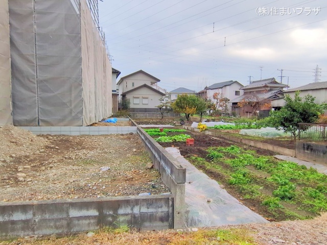 愛知県犬山市大字上野字兼若の新築戸建てシート写真 2025年12月7日撮影