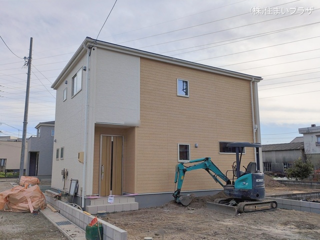 愛知県犬山市大字上野字兼若の新築戸建て外構写真 2026年1月19日撮影