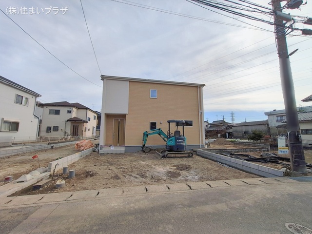 愛知県犬山市大字上野字兼若の新築戸建て外構写真 2026年1月19日撮影