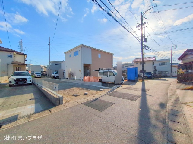 愛知県犬山市大字上野字兼若の新築戸建て外構写真 2025年12月22日撮影