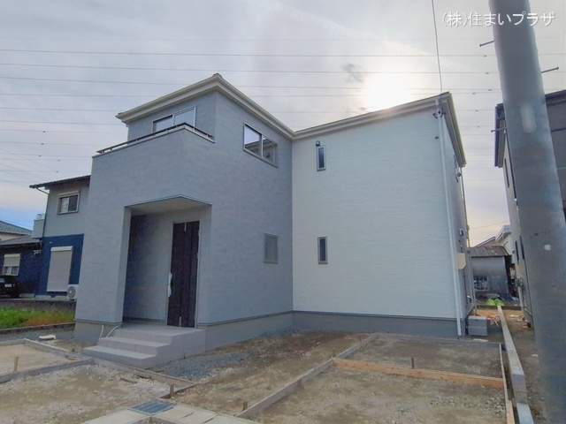 愛知県犬山市大字上野字兼若の新築戸建て外構写真 2026年1月19日撮影