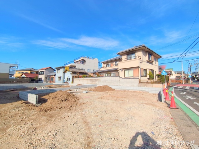 愛知県春日井市坂下町２丁目の新築戸建て更地・土地写真 2025年12月9日撮影