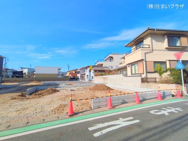 愛知県春日井市坂下町２丁目の新築戸建て更地・土地写真 2025年12月9日撮影