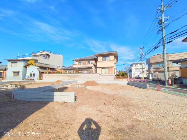 愛知県春日井市坂下町２丁目の新築戸建て更地・土地写真 2025年12月9日撮影