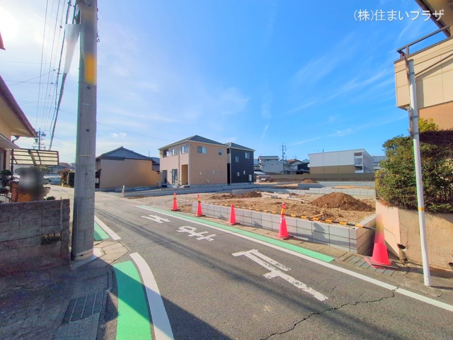 愛知県春日井市坂下町２丁目の新築戸建て更地・土地写真 2025年12月9日撮影