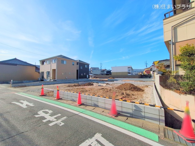 愛知県春日井市坂下町２丁目の新築戸建て更地・土地写真 2025年12月9日撮影