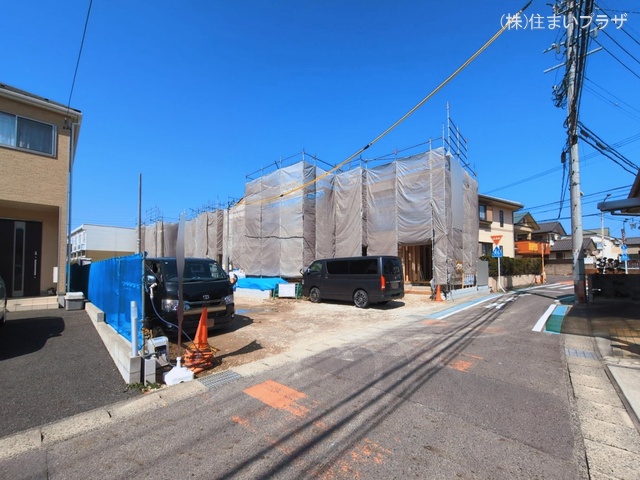 愛知県春日井市坂下町２丁目の新築戸建て上棟写真 2026年3月4日撮影