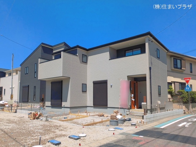 愛知県春日井市坂下町２丁目の新築戸建て外構写真 2026年4月15日撮影