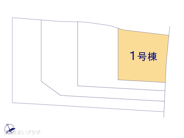 愛知県春日井市坂下町２丁目の新築戸建て全体区画図 ※図面と異なる場合は現況を優先