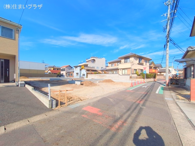 愛知県春日井市坂下町2丁目の新築戸建て更地・土地写真 2025年12月9日撮影