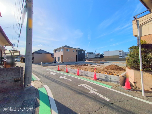 愛知県春日井市坂下町２丁目の新築戸建て更地・土地写真 2025年12月9日撮影
