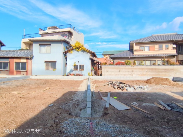 愛知県春日井市坂下町２丁目の新築戸建て更地・土地写真 2025年12月9日撮影