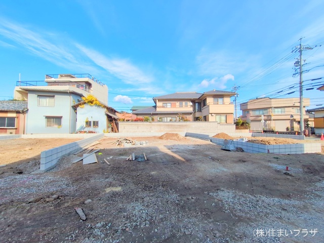 愛知県春日井市坂下町２丁目の新築戸建て更地・土地写真 2025年12月9日撮影