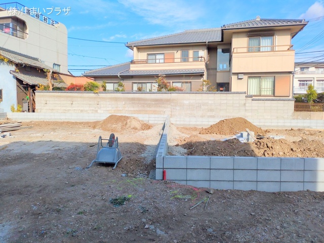 愛知県春日井市坂下町２丁目の新築戸建て更地・土地写真 2025年12月9日撮影