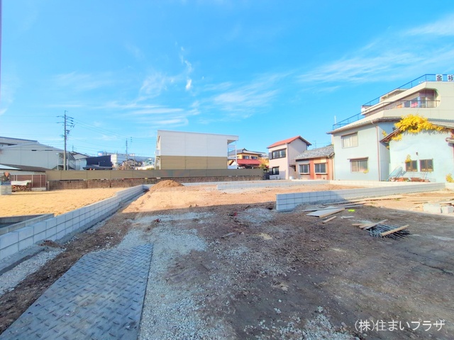 愛知県春日井市坂下町２丁目の新築戸建て更地・土地写真 2025年12月9日撮影