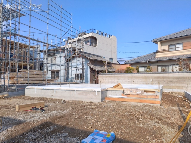 愛知県春日井市坂下町2丁目の新築戸建て基礎写真 2026年2月11日撮影
